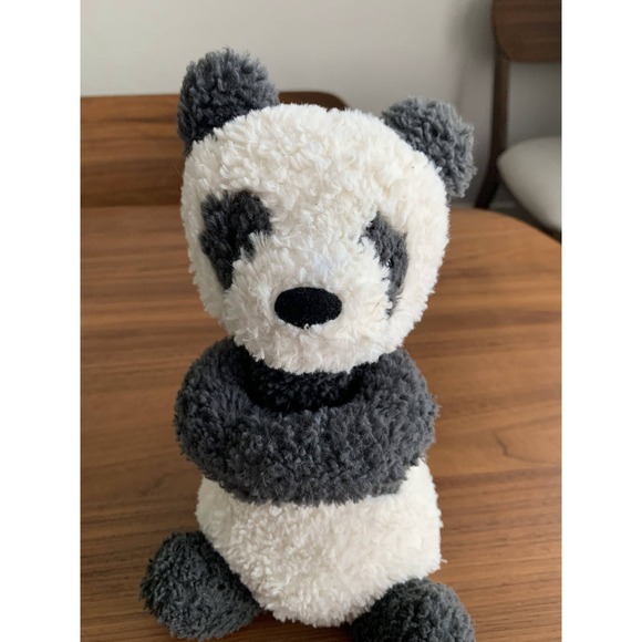 Jellycat London Bashful Panda Plush Stuffed Animal 12" Soft Toy Black White - Picture 10 of 10